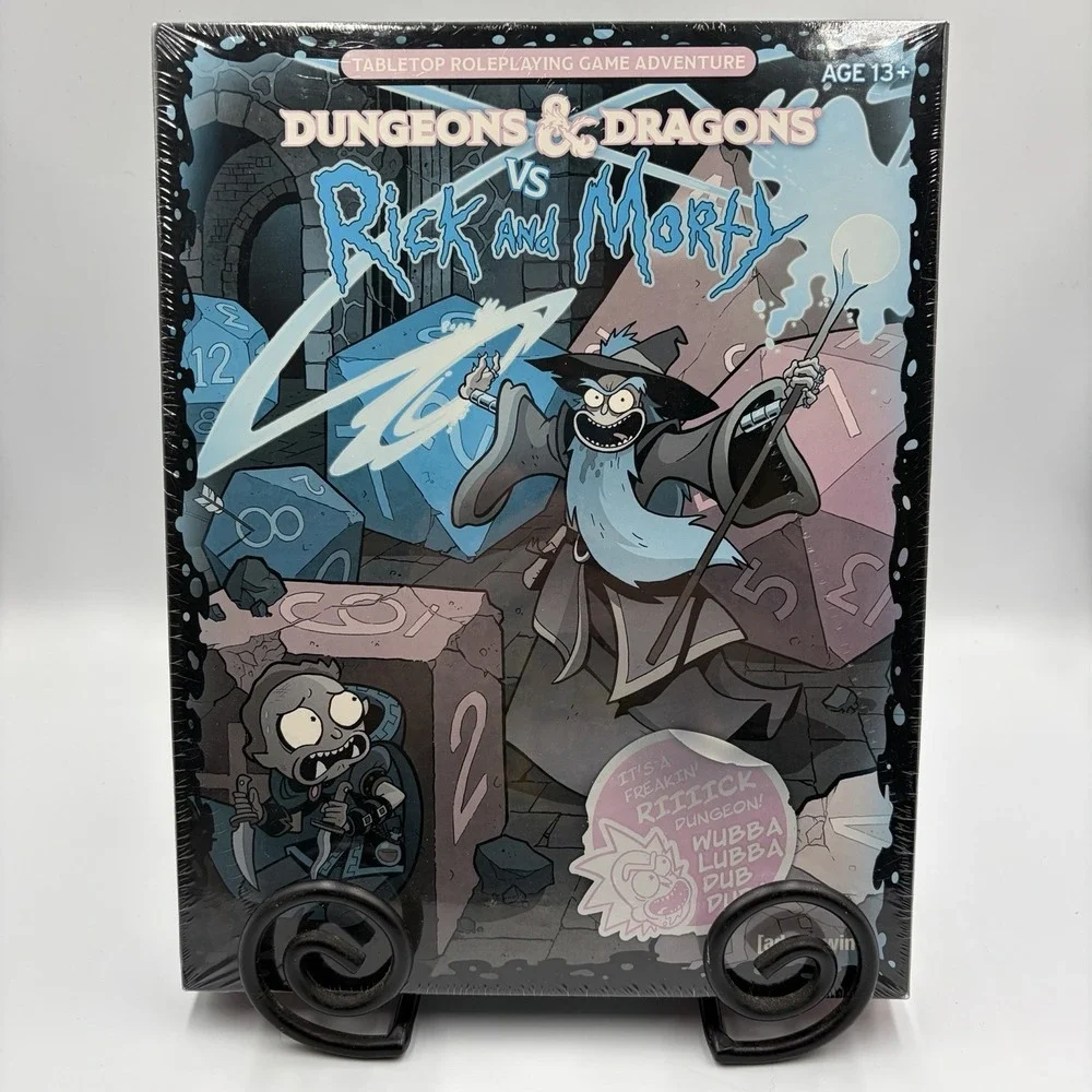 Dungeons & Dragons vs Rick and Morty Tabletop Roleplaying Game Brand New 2019